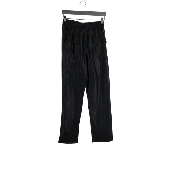 LULU'S S Black Always the Go-Getter Pull-on High-Rise Straight Leg Pant NEW B167 - Picture 3 of 10